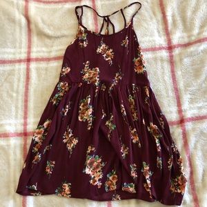 Burgundy Dress